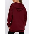 thumbnail image 6 of ONLYSHE Women's Zip Up Hoodies Oversized Fleece Long Sleeve Sweatshirts Casual Fall Jacket Coat with Pocket(S-3XL), 6 of 6
