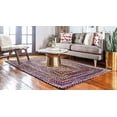 thumbnail image 4 of Ripaz Vogue Rug Cotton Chindi Hand Braided Rectangle Runners Area Rug(2X8 Ft), 4 of 5