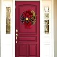 thumbnail image 6 of marioyuzhang Household Pendant,2024 Large Christmas Wreaths For Front Door Artificial Lighted Christmas Wreath With Bow Ribbon Red Christmas Front Door Wreath With Christmas Christmas Garland, 6 of 9