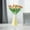 White yellow, variant on JingChun Folding Ceramic Vase Glass Home Decoration Vase Ceramic Vase Plant Flower Pot