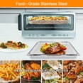 thumbnail image 4 of GCQ Air fryer Basket Replacement for Ninja Flip Toaster Oven & Air Fryer SP151, 13.4''× 10.6'' Air Fryer Replacement Parts Accessories Grill Rack, 4 of 7