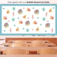 thumbnail image 6 of Big Dot of Happiness Ocean Creatures - Scalloped Classroom Decor - Bulletin Board Borders - 51 Feet, 6 of 6