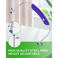 thumbnail image 2 of Adjustable 2- Wire Cake Slicer Leveler Small Cake Cutter Slicer for Leveling Tops of Layer Cakes Professional Baking Tool with Stainless Steel Wires and Purple Handle by PROKITCHEN, 2 of 6