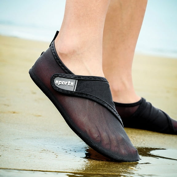 ELAYARD Wading Barefoot Shoes Soft Breathable Black Comfortable for Beach Wear