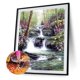 thumbnail image 2 of Kits de decoración del hogar Wdftyju 5D bricolaje completo taladro diamante pintura paisaje punto de cruz, 2 of 9