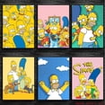 thumbnail image 2 of Cuadro sobre lienzo de anime clásico Los Simpson, imágenes artísticas de pared, carteles de dibujos animados e impresiones para la sala de estar, el dormitorio de los niños, la decoración del hogar, 2 of 5