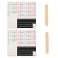 thumbnail image 1 of Shisuyan Piano Key Stickers Practical Piano Beginner Decals Transparent 2 Sheets, 1 of 9