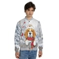 thumbnail image 4 of Playful Brussels Griffon Welcomes Winter Snowy Day with Cardinal Bird All Over Print 3D Baseball Jacket Beagles Dog Lover Gifts Idea Bomber Jacket Softball - 12017, 4 of 6
