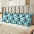 thumbnail image 2 of Balery Lovely Roosters Funda Protectora para Almohada Corporal de Algodón Hipoalergénico con Cierre(55 x 21 pulgadas), Almohadas No Incluidas, 2 of 7