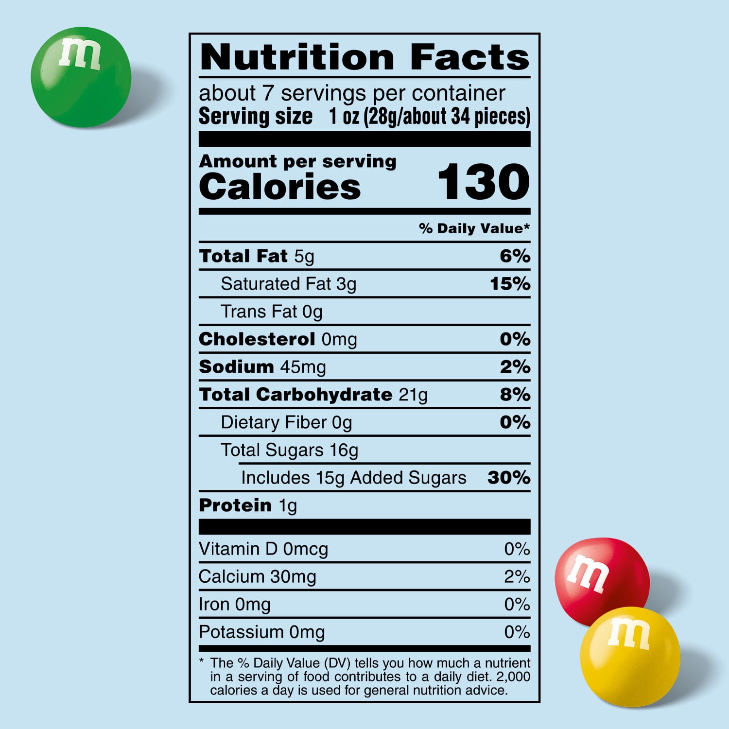 M&M’s Crunchy Cookie Milk Chocolate Candy, Sharing Size – 7.4 oz Bag