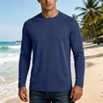 thumbnail image 2 of Garbnen Long Sleeve Shirts for Men UPF 50+ Sun Protection Men Rash Guard Cooling Breathable Summer Outdoor Beach Fishing Hiking Men Sun Shirt XL, 2 of 7