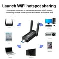 thumbnail image 2 of Wireless USB 3.0 WiFi Adapter AC1300Mbps (Ultimate Gaming Edition), High Gain Dual 5dBi Antennas, Dual Band 5GHz/2.4GHz Network Card for Desktop PC, Lag-Free for 4K Streaming & Online Gaming., 2 of 10