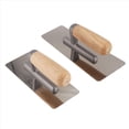thumbnail image 2 of 2 Pieces Stainless Steel Venetian Plaster Trowel, Paint & Plaster Trowel Sets Paint Plastering Finishing Hand Tools, 2 of 9