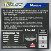 Star Tron Lubricants - 4-Stroke Oil 25W40 - Gallon