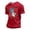 Red, variant on Zimjoy Men's 250th Anniversary 4th of July T-Shirt Patriotic Liberty Statue American Flag Short Sleeve Crew Neck Casual Summer Tee Blue L