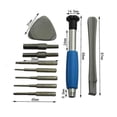 thumbnail image 3 of Screwdrivers Set For Nintendo Switch N64 NES Joy-con Wii Triwing Game Machine Repair Screwdrivers Game console Disassembly tool, 3 of 5