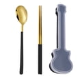 thumbnail image 1 of Cutlery Set 1 Set Dinning Mirror Polish Practical Metal Cutlery Set Camping Reusable Flatware, 1 of 5