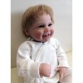 thumbnail image 3 of Reborn Baby Dolls - 20" Boy Cloth Body Realistic Baby Doll Lovely Awake Real Life Baby Dolls with Gift Box for Kids Age 3+ Collectors, 3 of 6