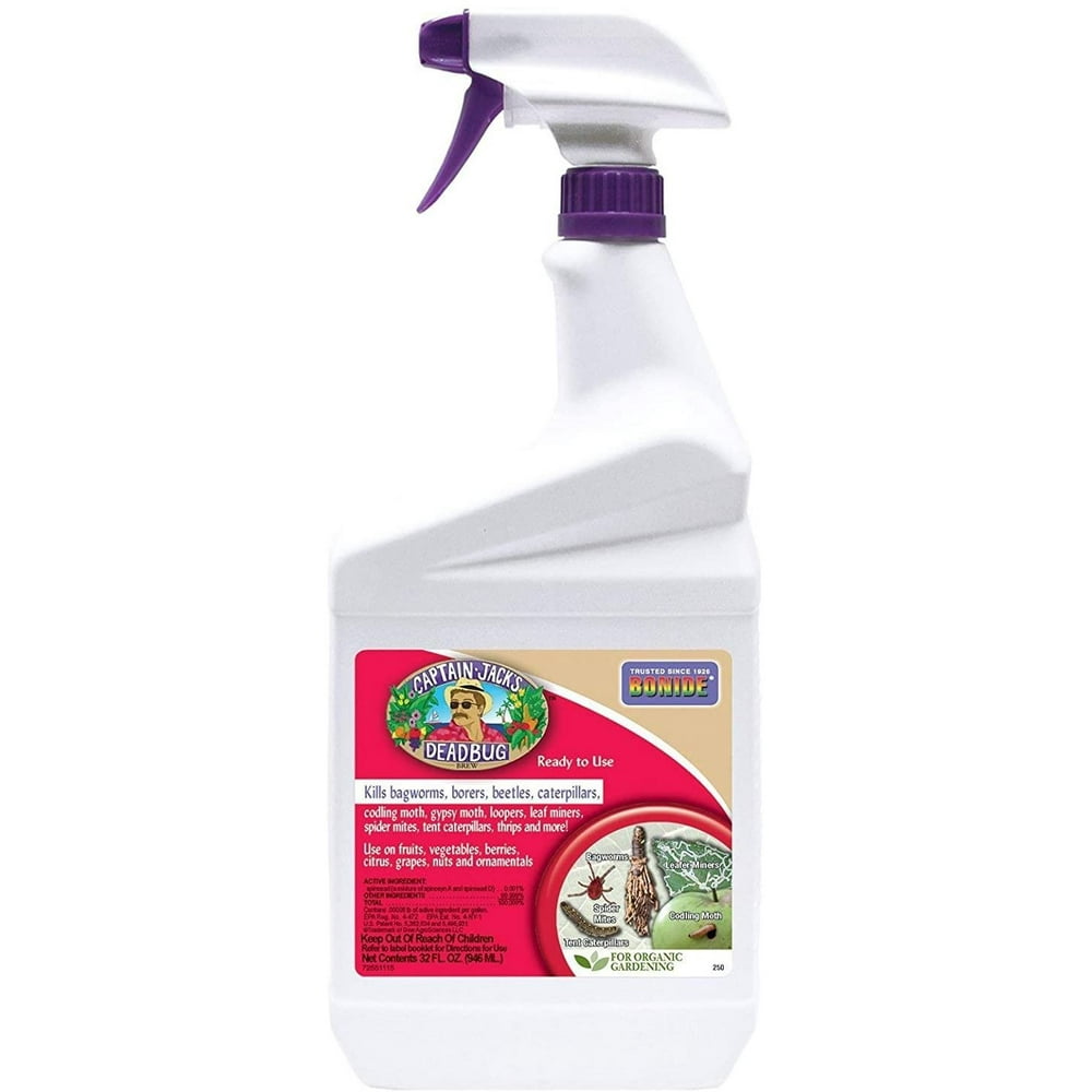 Bonide Products 250 Ready-to-Use Captain Jack Insect Spray, 32 Fl Oz (2 ...