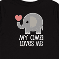 thumbnail image 4 of Inktastic My Oma Loves Me Grandchild Boys or Girls Long Sleeve Toddler T-Shirt, 4 of 5