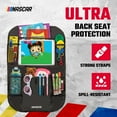 thumbnail image 2 of NASCAR Backseat Car Organizer | 6 Storage Pockets, Clear Touchscreen Tablet Pocket | Car Accessories - Kids & Adults | Multiuse as Back Seat Protector, 2 of 7