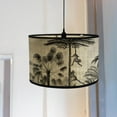 thumbnail image 6 of FashionCha Drum Print Lamp Shade Chandelier Lamp Cover Handmade Drum Shaped Lamp Shades for Style B, 6 of 9