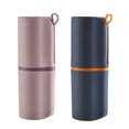 thumbnail image 4 of Estuche De Viaje Para Cepillo De Dientes, Taza De Lavado Multifuncional Portátil, Taza De Pasta De Dientes Dura Para Viajes, Camping, Baño, Escuela, Viajes Al Aire Libre Methold HA027818-01, 4 of 6