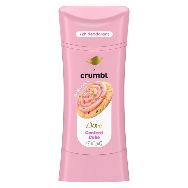 Dove x Crumbl Deodorant Variety Pack - Funfetti Birthday Cookie