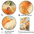 thumbnail image 3 of Designart "Oasis Amidst Desert Palm Trees V" Palms & Palm Trees Floater Framed Canvas Wall Art, 3 of 5