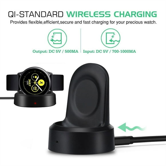 TIMIFIS Wireless Fast Charging Power Source Charger For Samsung Galaxy Watch Active Gift