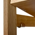 thumbnail image 6 of Regency Flip Flop 34 in Square Folding Bookcase with Folding Fabric Bins- Medium Oak/Grey, 6 of 8