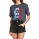 thumbnail image 1 of Treasure & Bond Womens Please Graphic T-Shirt washedblack M, 1 of 1