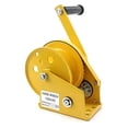 thumbnail image 3 of 1800lbs Manual Hand Winch With Brake, Automatic Hand Crank Tripod Winch Vertical Lifting Capstan ,Built to Last, 3 of 8