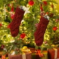 thumbnail image 4 of Large Christmas Hanging Stockings Indoor Decorations for Fireplace Classic Knitted for Holiday Season Celebrations Home, 4 of 4