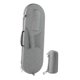 thumbnail image 3 of Bolsa para raquetas de bádminton, estuche doble para guardar raquetas, resistente al agua y a los golpes, de EVA. Gris, 3 of 9
