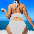 thumbnail image 5 of MSJUHEG Push Up,Bikini Sets for Women,Full Coverage Swimsuits for Women,Tie Bikini Sets for Women,Summer Swimsuit,Strapless Swimsuits for Women,Summer Bikinis White XL, 5 of 6