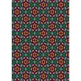 thumbnail image 1 of Ahgly Company Indoor Rectangle Patterned Forest Green Novelty Area Rugs, Swatch Sample, 1 of 6