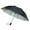 Black with Silver, variant on Size one sizeone size Metro Solid Color Auto Open Vented Compact Umbrella