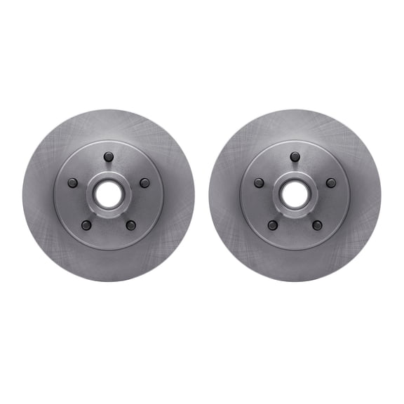 Dynamic Friction Company Front Brake Rotors 6002-47054