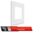 thumbnail image 2 of Lámpara de Techo LED Cuadrada Iusa para Empotrar 6 W blanco, 2 of 7