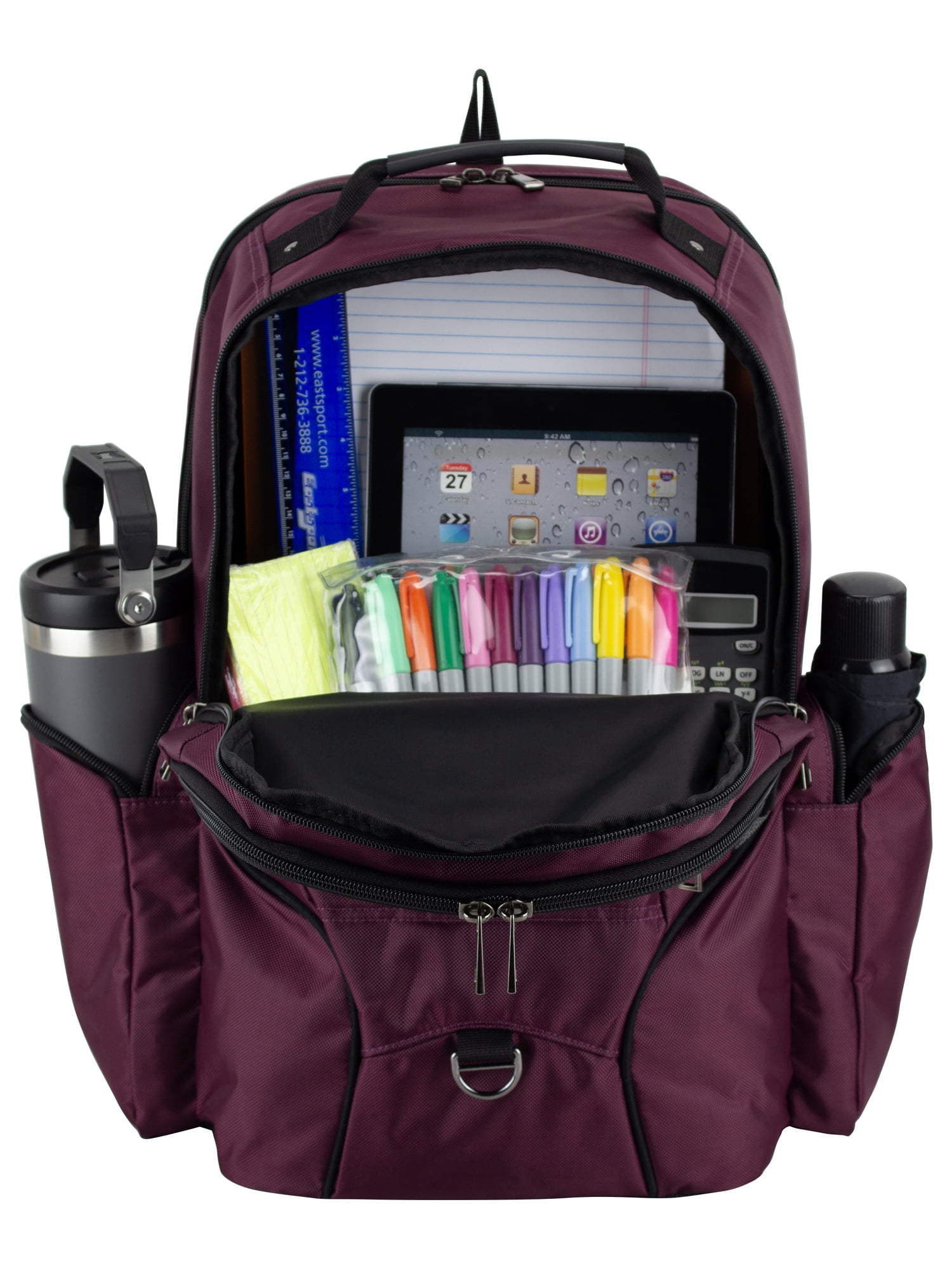 Eastsport Unisex 19" Limited Magnus Tech Backpack, Fig