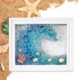 thumbnail image 4 of Kit Arte Playa Resina Marco Fotos Con Temática Mar Y Artesanía Cristal Kits Regalo DIY para Amigos, 4 of 9