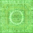 thumbnail image 1 of Ahgly Company Indoor Square Persian Green Traditional Area Rugs, 3' Square, 1 of 1
