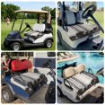 thumbnail image 6 of Golf Cart Seat Covers for 2 Seater,Forest Bear Microfiber Cart Seat Towel Blanket,Black Grey Country Farmhouse Nature Tree Absorbent Breathable Non Slip Bench Seats Protector for Golf Course 51"x31", 6 of 9