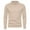Khaki, variant on GigrtiJin Men's Mock Neck Sweaters Winter Solid Color Knitted Pullover Sweater Long Sleeved Basic Thermal Sweater