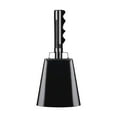 thumbnail image 1 of 10 Inch Cowbell with Handle Noise Makers for Football Games Ranch Sports Events Party Concert Cow Bell Percussion Musical Instrument Iron Decorations School Hand Bells, 1 of 6
