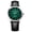 Green, Black, Silver, variant on Baume & Mercier Clifton Baumatic COSC Automatic Stainless Steel Green Dial Black Leather Strap Date Mens Watch M0A10592