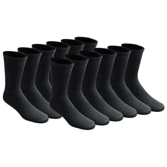 Dickies Chaussettes Crew à Coussin, 6 Paires