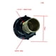 thumbnail image 4 of Adaptador IBC de latón de 1 pieza, adaptador de manguera de agua, accesorios de de agua G1 ", rosca , conector de junta de válvula Gloria adaptador de tanque ibc, 4 of 4