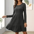 thumbnail image 2 of Sngxgn Dresses for Women Front Tie Cap Sleeves V Neck Midi Bodycon Dress(Grey,M), 2 of 6